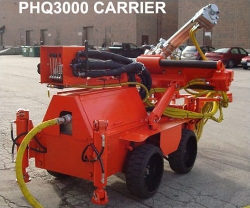 3000LHP Pneumatic Drill Carrier