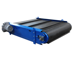 Overbelt self-cleaning magnetic separator