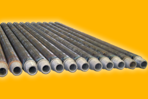 Friction welded drill pipes