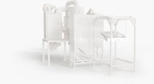 Laboratory magnetic Double-drum separator ERGA DrumMag M For Dusty Products - Image 3